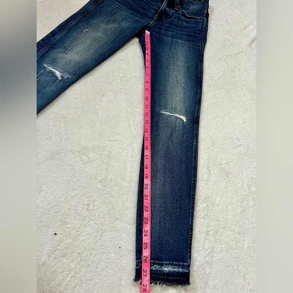 Madewell 9" High-Rise Distressed Skinny Jean - Size 24 - Picture 5 of 13